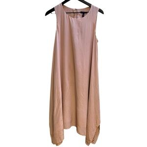 Eileen Fisher Silk Elegant Sleeveless Pink Dress size small